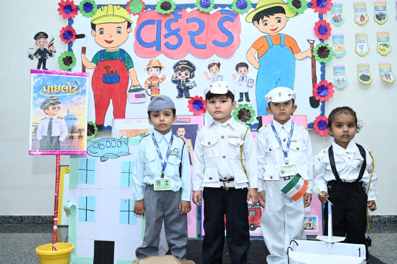 Worker's Day Celebration | Satyam Pre-Primary 