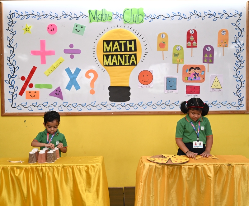 Math Club Activity | Pre-Primary English Medium 